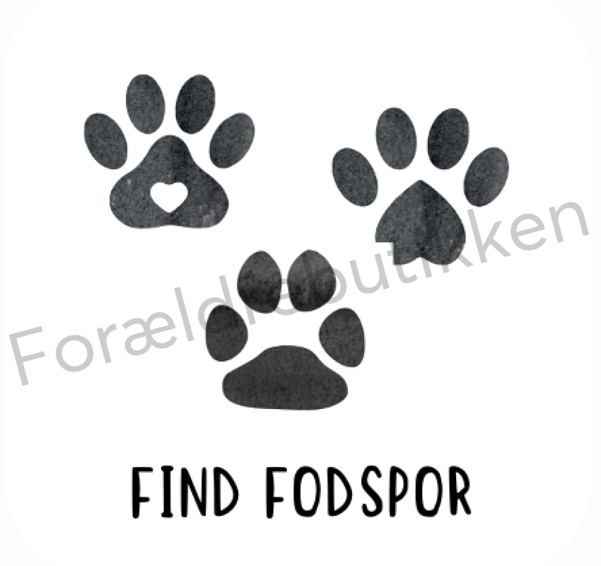 Piktogram Brik - Find Fodspor Pædagogisk Legetøj