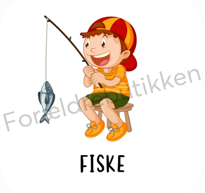 Piktogram Brik - Fiske Pædagogisk Legetøj