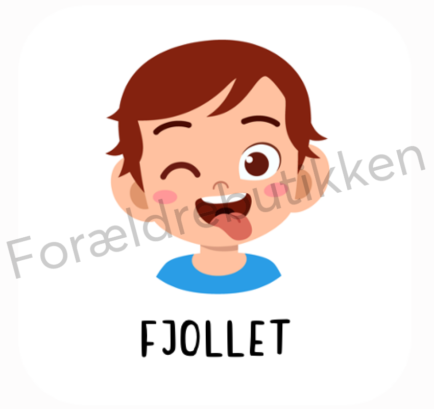 Piktogram - Fjollet dreng Pædagogisk legetøj