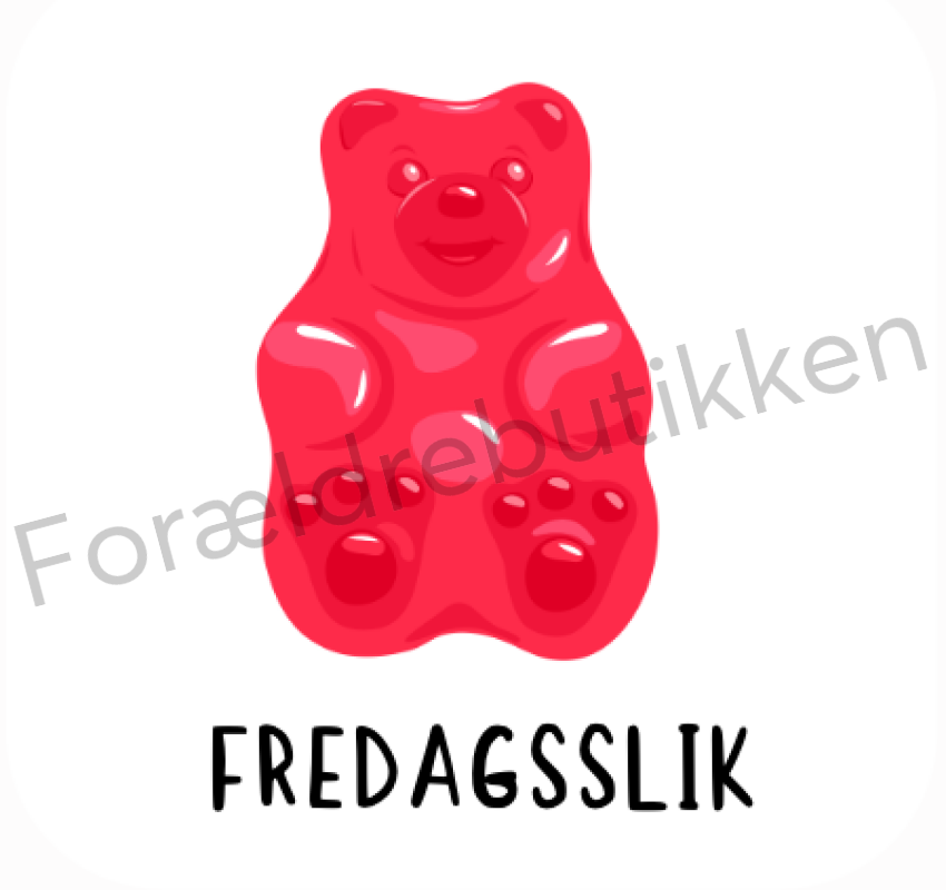 Piktogram - Fredagsslik Pædagogisk legetøj