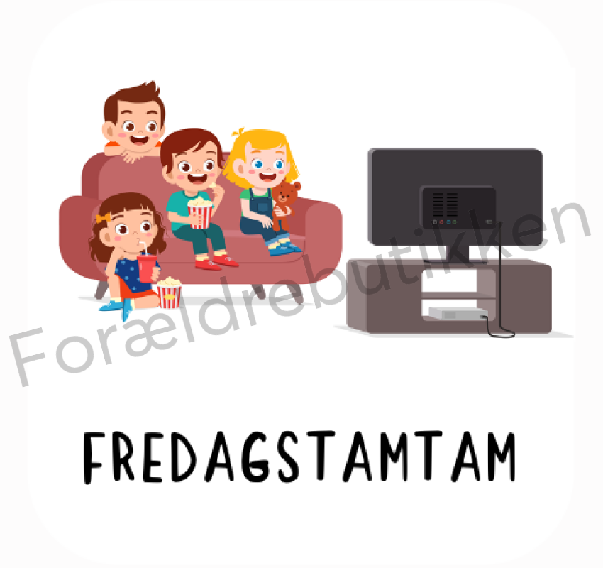 Piktogram Brik - Fredagstamtam Pædagogisk Legetøj