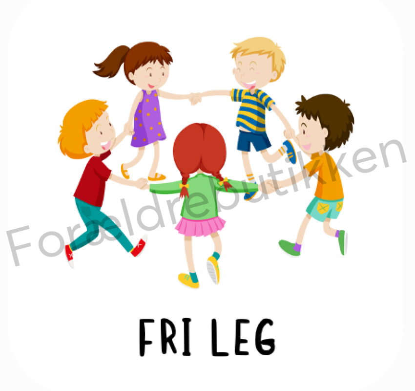 Piktogram - Fri leg Pædagogisk legetøj