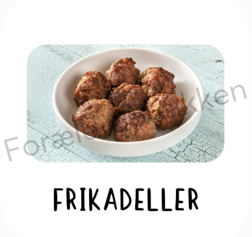 Piktogram Brik - Frikadeller Pædagogisk Legetøj