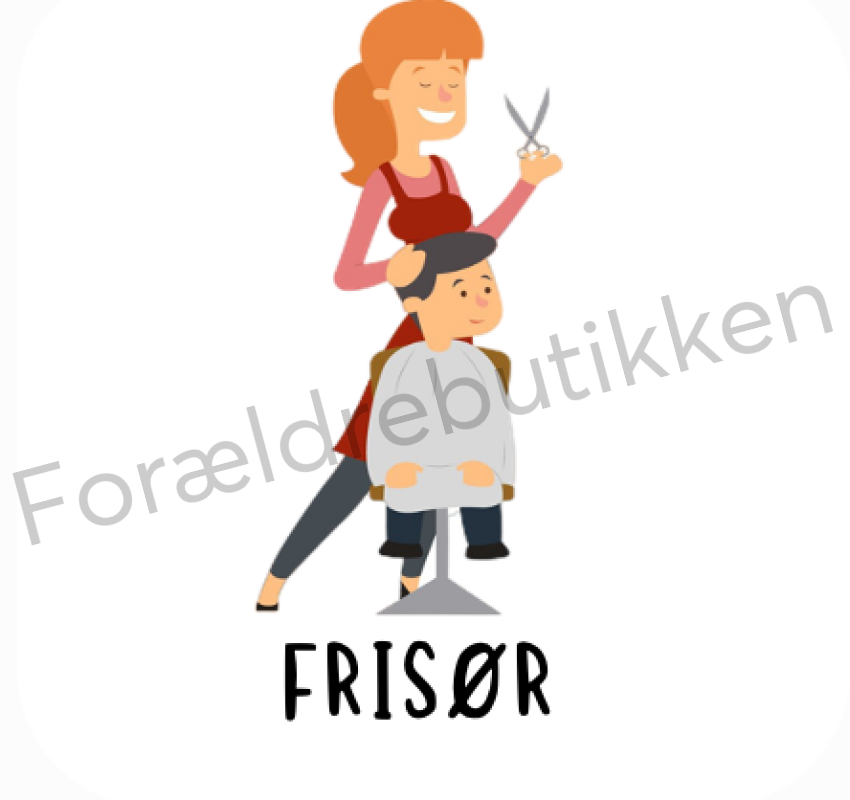 Piktogram Brik - Frisør Pædagogisk Legetøj