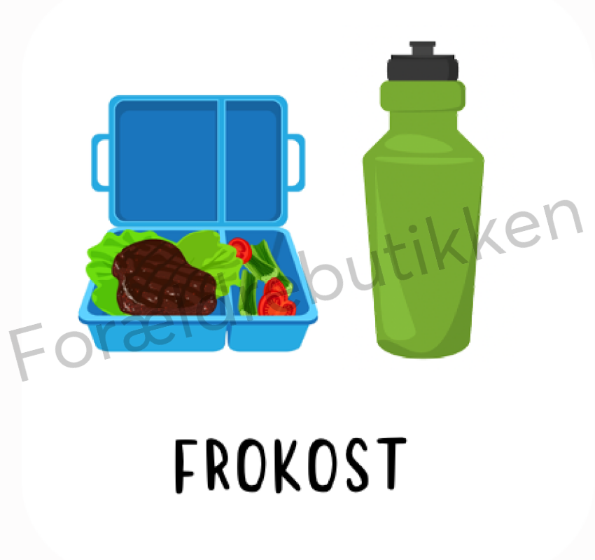 Piktogram Brik - Frokost Pædagogisk Legetøj