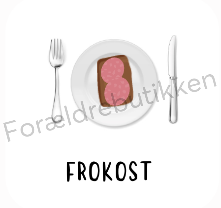 Piktogram Brik - Frokost Pædagogisk Legetøj