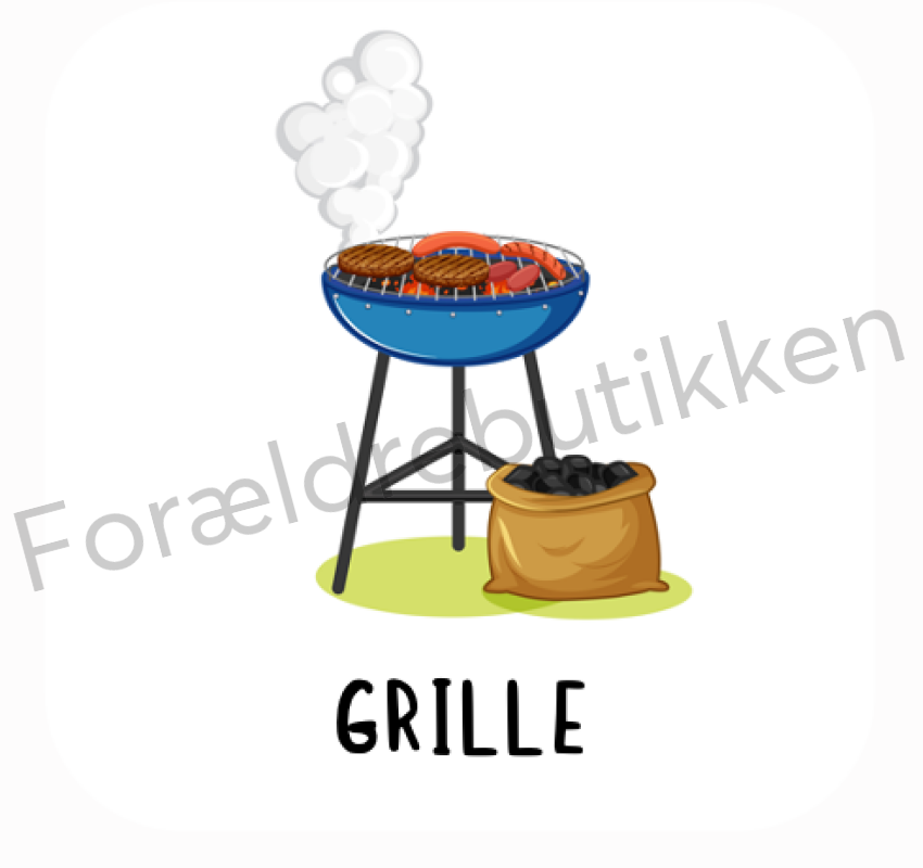 Piktogram Brik- Grille Pædagogisk Legetøj