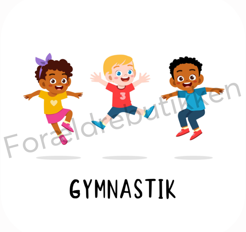 Piktogram Brik - Gymnastik Pædagogisk Legetøj
