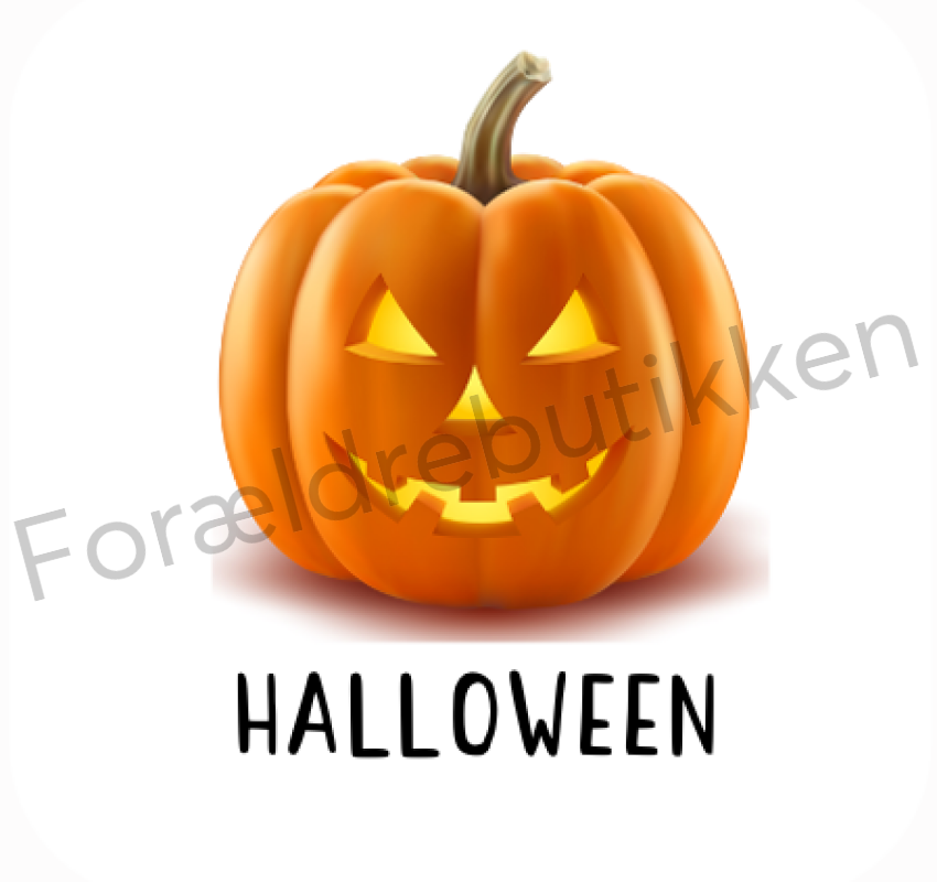 Piktogram - Halloween Pædagogisk Legetøj