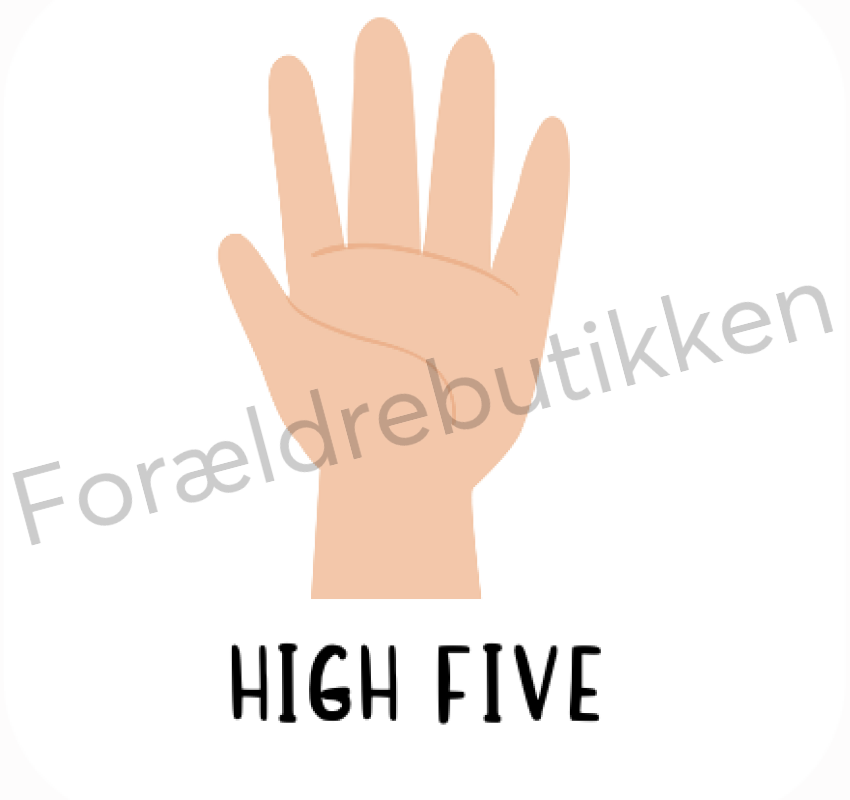 Piktogram - High five Pædagogisk legetøj