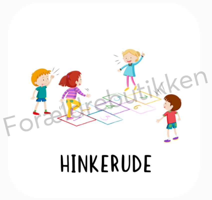 Piktogram Brik- Hinkerude Pædagogisk Legetøj