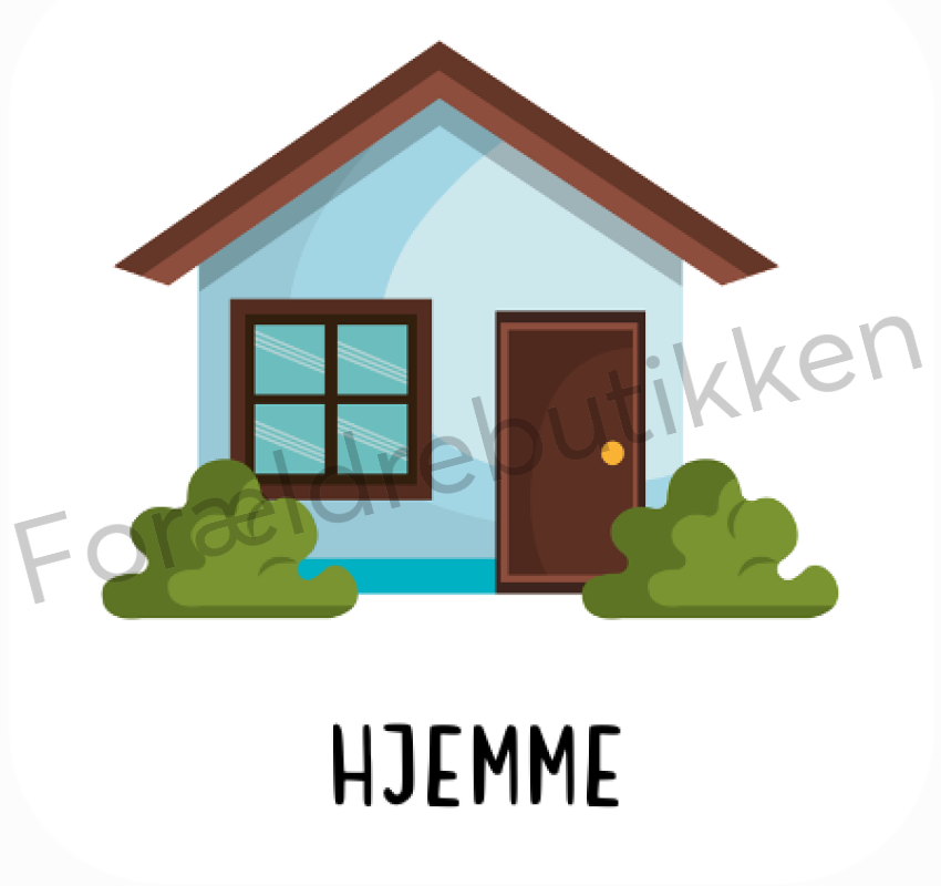 Piktogram - Hjemme Pædagogisk legetøj