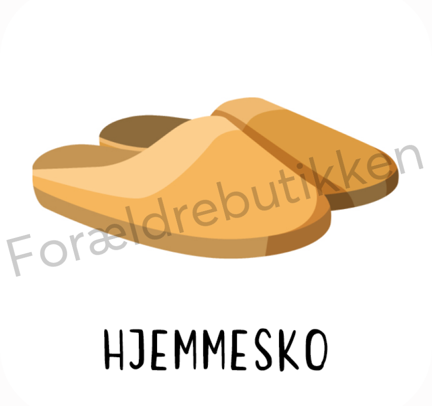 Piktogram - Hjemmesko Pædagogisk Legetøj