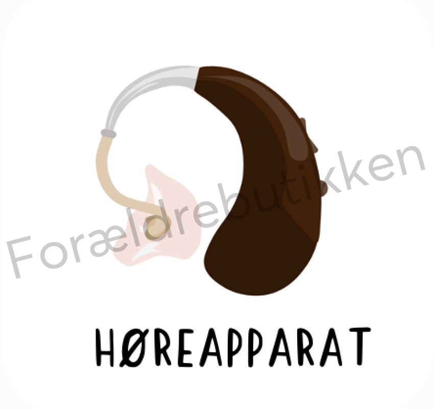 Piktogram Brik - Høreapparat Pædagogisk Legetøj