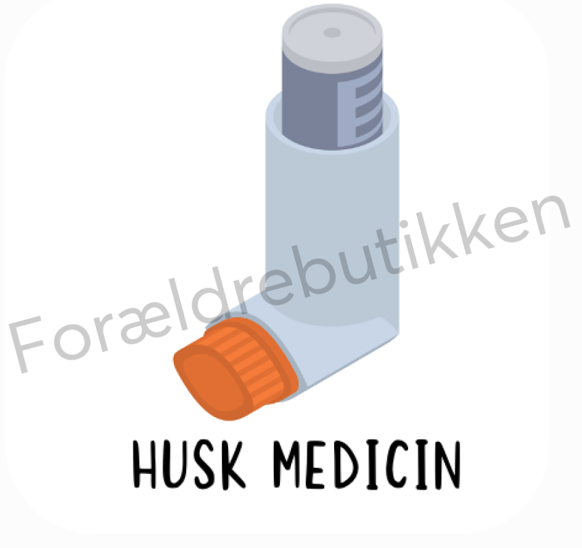Piktogram Brik - Husk Medicin Pædagogisk Legetøj
