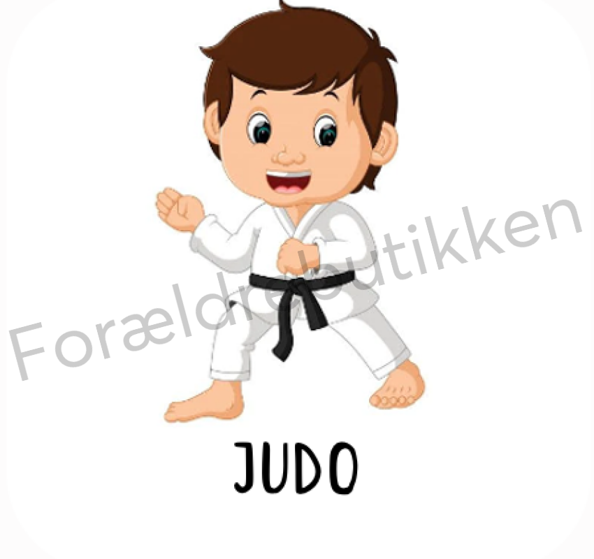 forældrebutikkens judo piktogram
