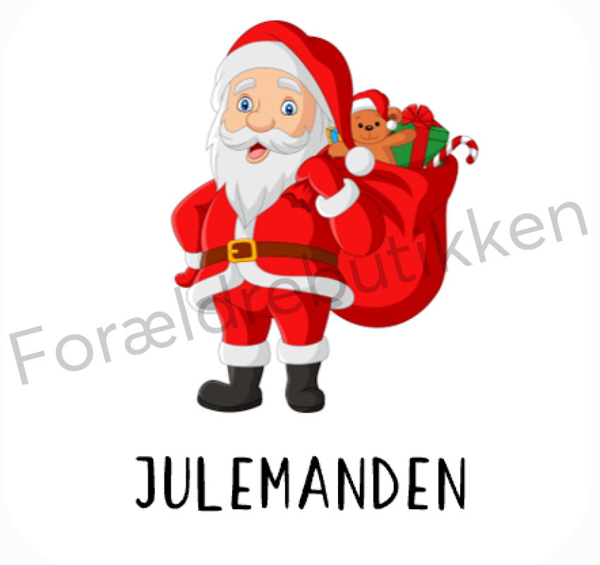 Piktogram Brik - Julemanden Pædagogisk Legetøj