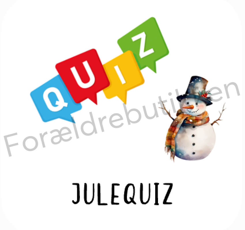 Piktogram Brik - Julequiz Pædagogisk Legetøj