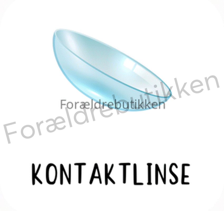piktogrambrik - en kontaktlinse