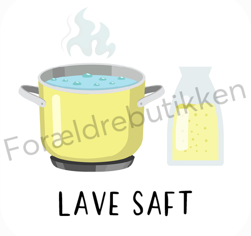 Piktogram Brik - Lave Saft Pædagogisk Legetøj