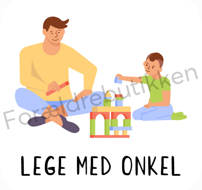 Piktogram Brik - Lege Med Onkel Pædagogisk Legetøj