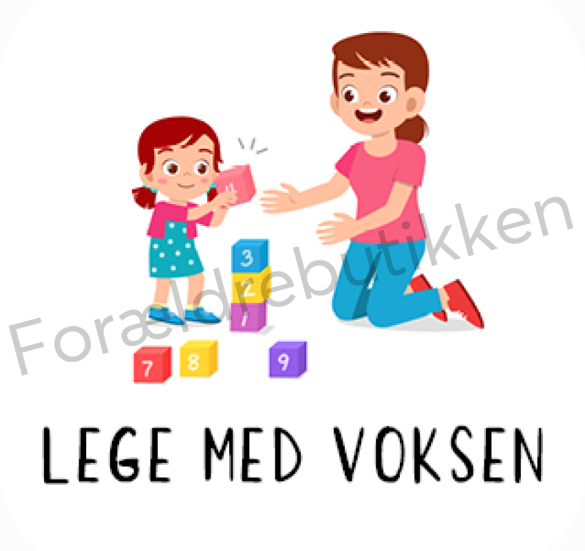 Piktogram Brik - Lege Med Voksen Pædagogisk Legetøj