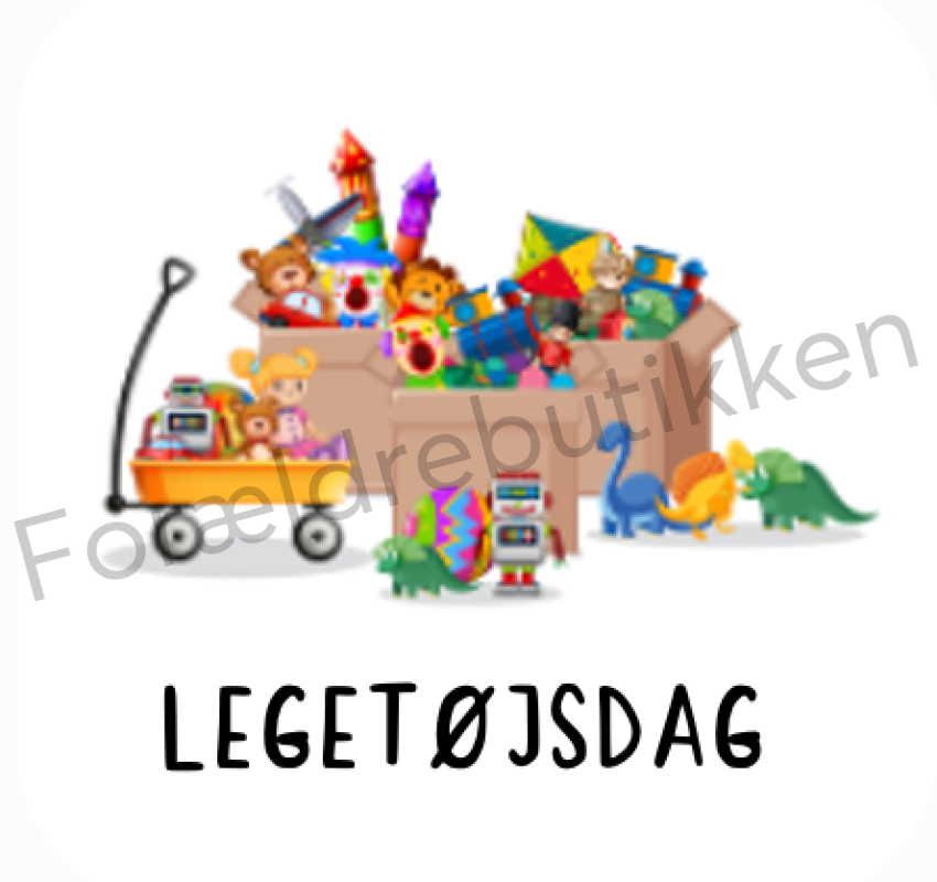 Piktogram Brik - Legetøjsdag Pædagogisk Legetøj