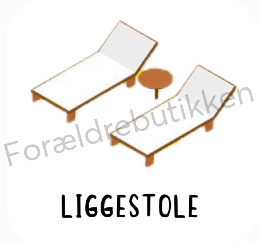 Piktogram Brik - Liggestole Pædagogisk Legetøj