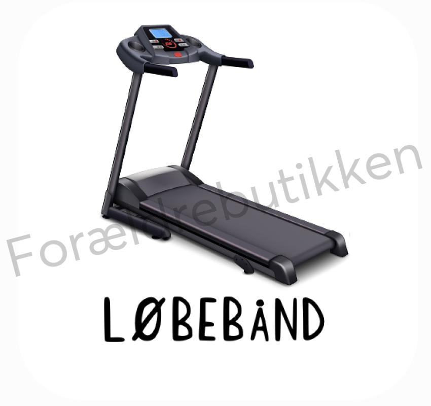 Piktogram Brik - Løbebånd Pædagogisk Legetøj