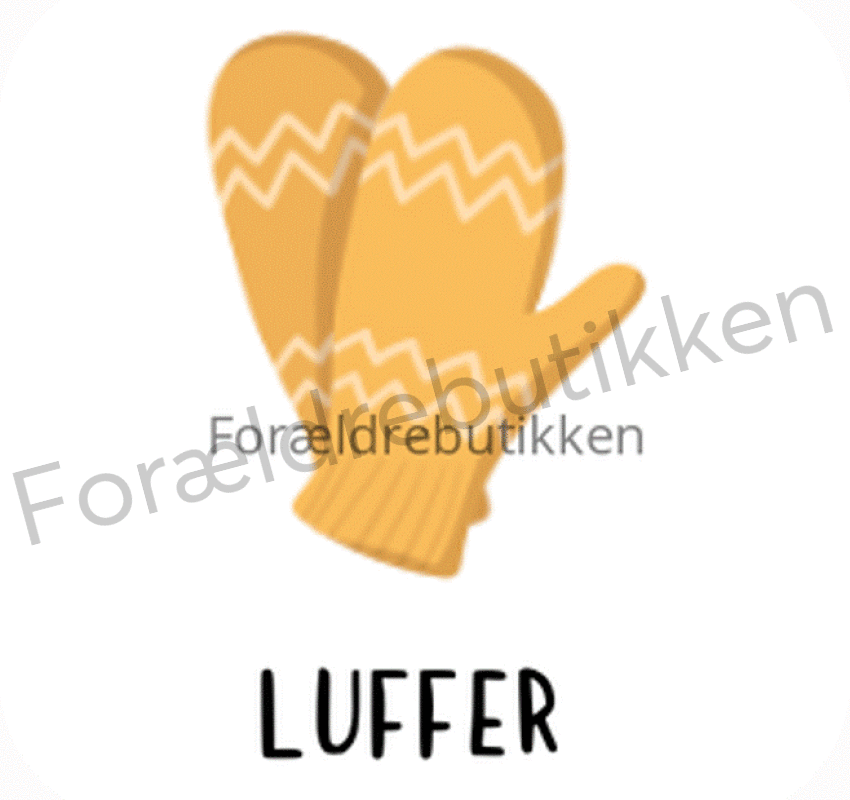 piktogrambrik - gule luffer