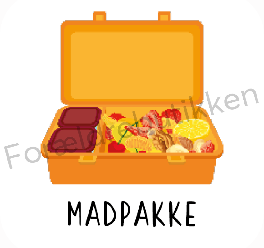 Piktogram Brik - Madpakke Pædagogisk Legetøj