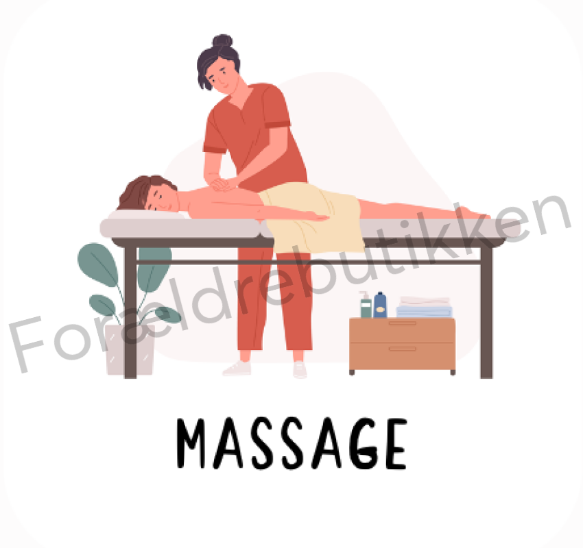 Piktogram - Massage Pædagogisk legetøj