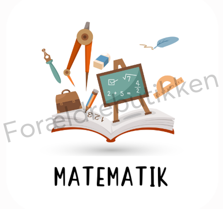 Piktogram - matematik Pædagogisk legetøj