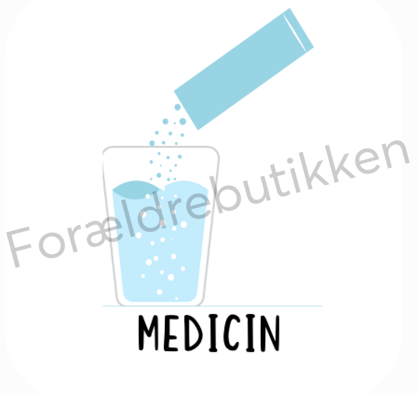 Piktogram Brik - Medicin Pædagogisk Legetøj