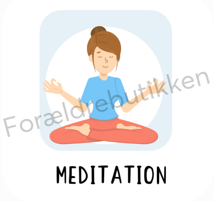 Piktogram - Meditation Pædagogisk legetøj