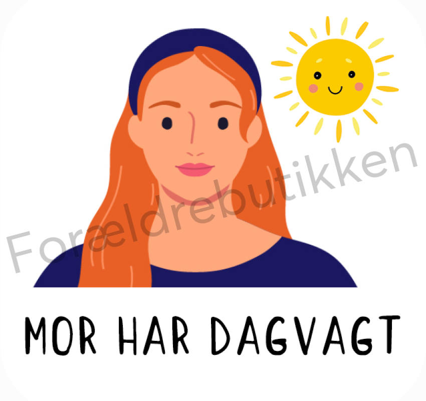 Piktogram Brik - Mor Har Dagvagt Pædagogisk Legetøj