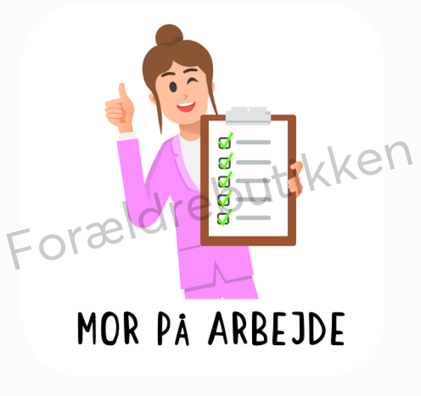 Piktogram Brik - Mor På Arbejde Pædagogisk Legetøj