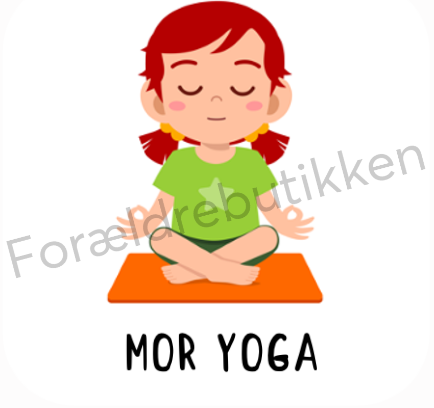 Piktogram - Mor Yoga Pædagogisk Legetøj