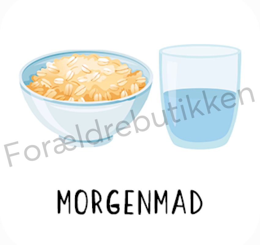 Piktogram Brik - Morgenmad Pædagogisk Legetøj