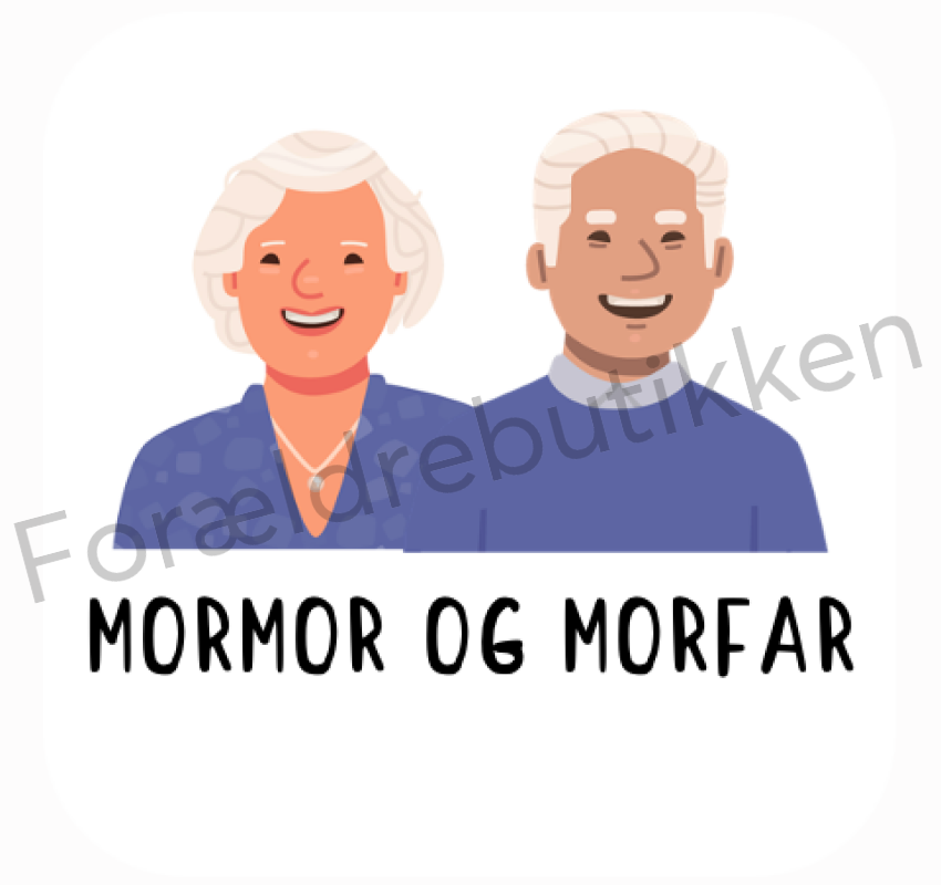 Piktogram Brik - Mormor Og Morfar Pædagogisk Legetøj