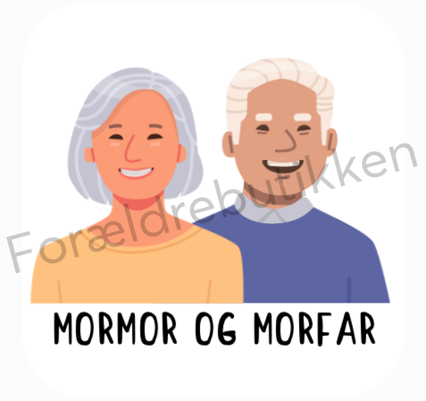 Piktogram Brik - Mormor Og Morfar Pædagogisk Legetøj