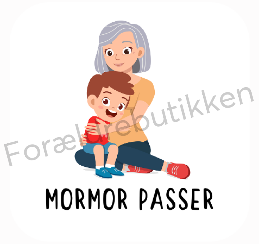 Piktogram Brik - Mormor Passer Pædagogisk Legetøj