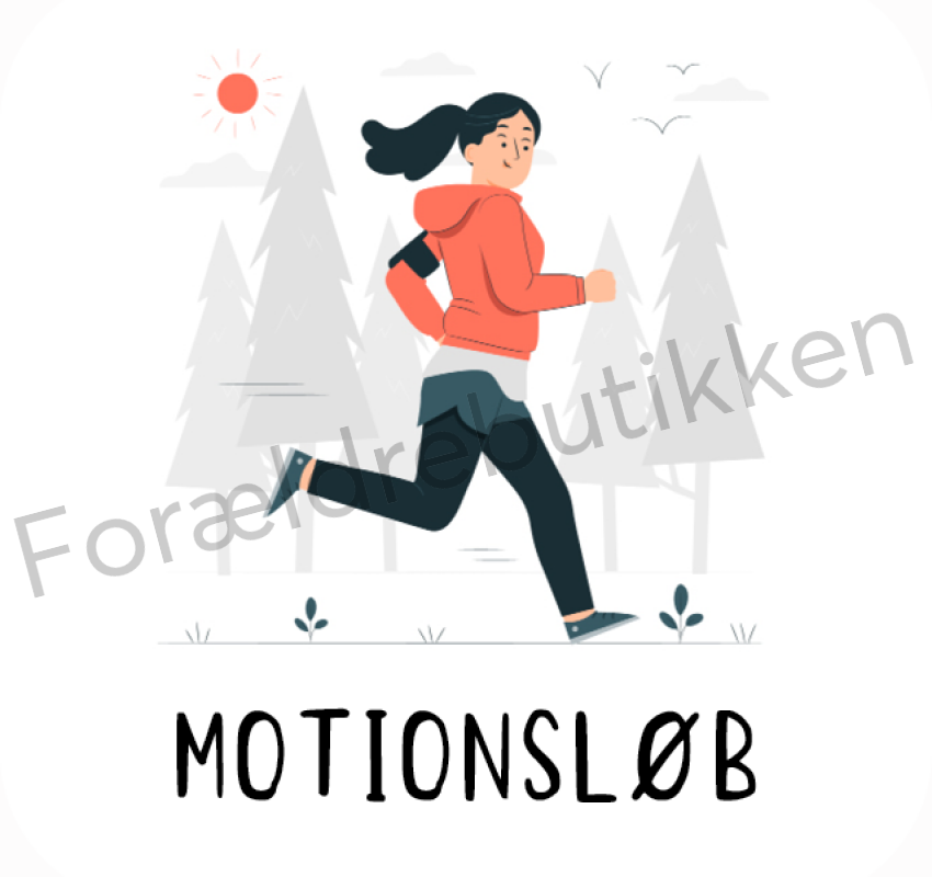 Piktogram - Motionsløb Pædagogisk Legetøj