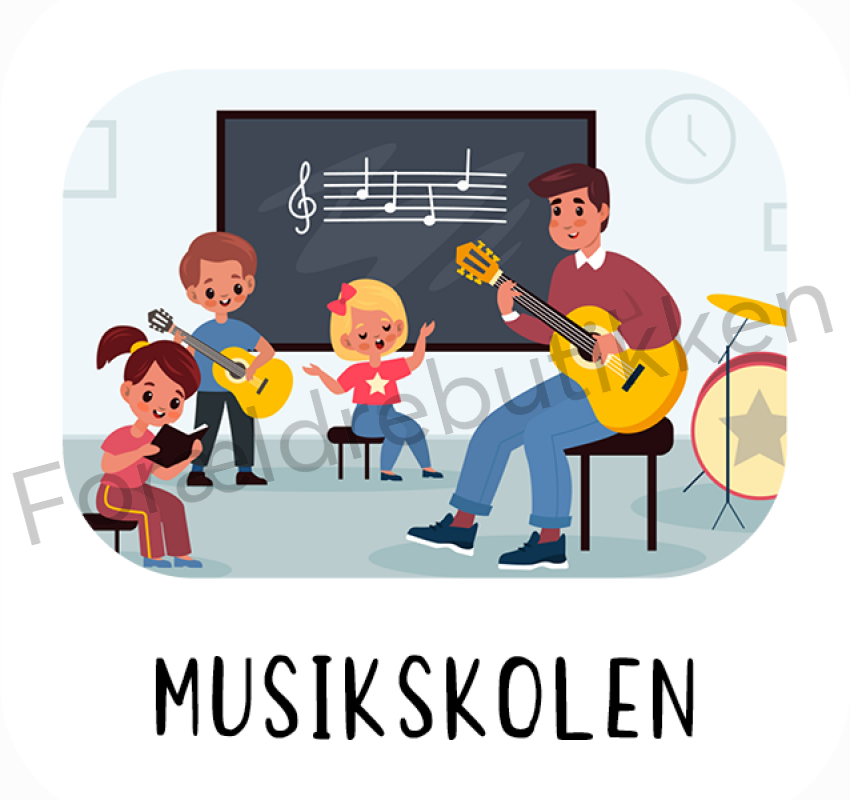 Piktogram Brik - Musikskolen Pædagogisk Legetøj