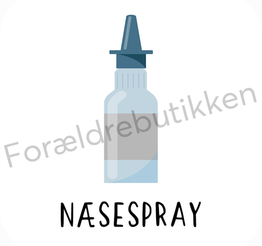 Piktogram - Næsespray Pædagogisk legetøj