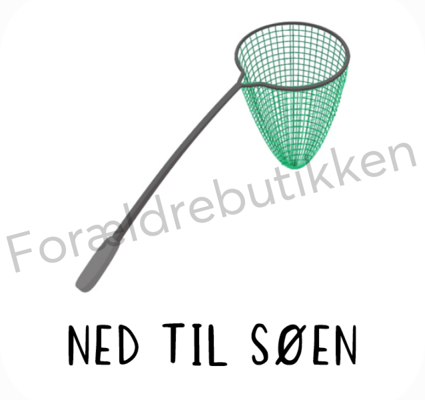 Piktogram  - Ned Til Søen Pædagogisk Legetøj