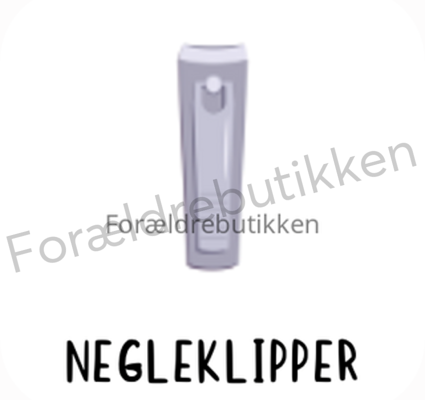 Piktogram Brik - Negleklipper Pædagogisk Legetøj