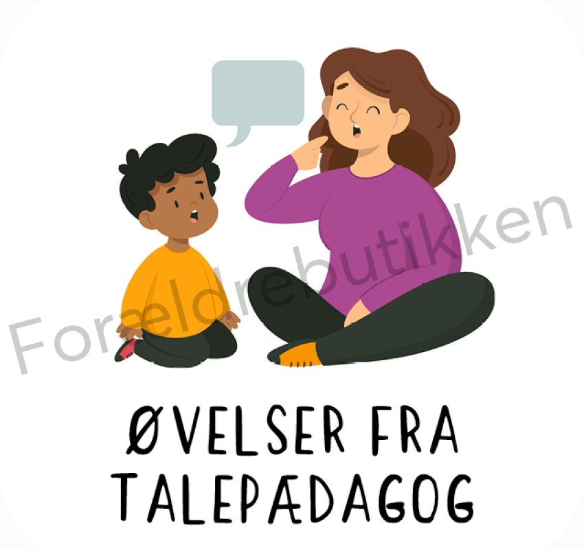 Piktogram - Øvelser fra talepædagog Pædagogisk legetøj