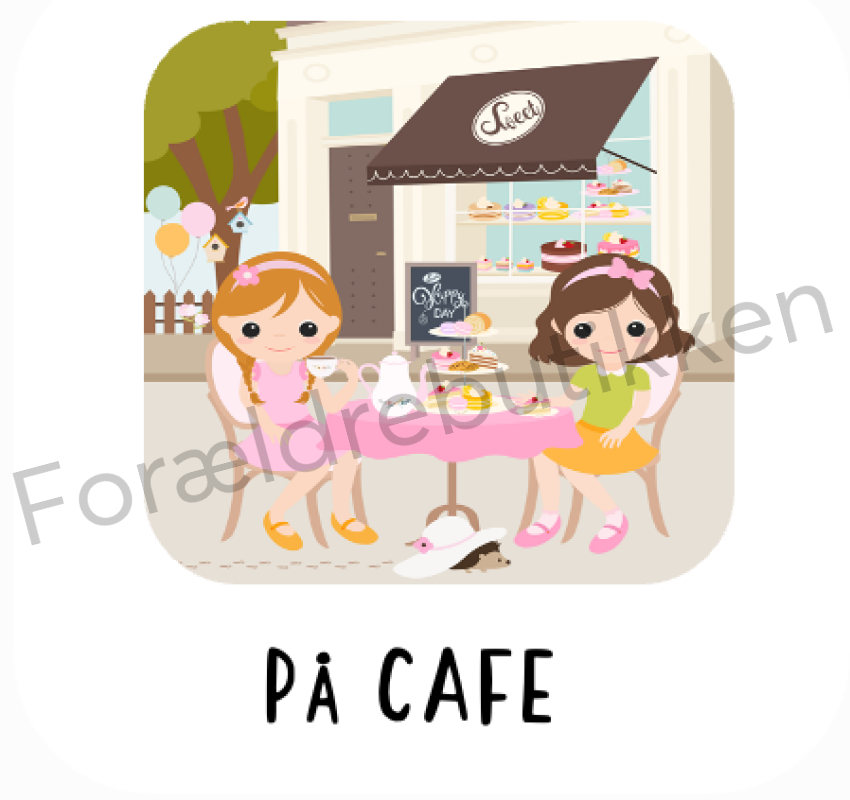 Piktogram - På Café Pædagogisk Legetøj