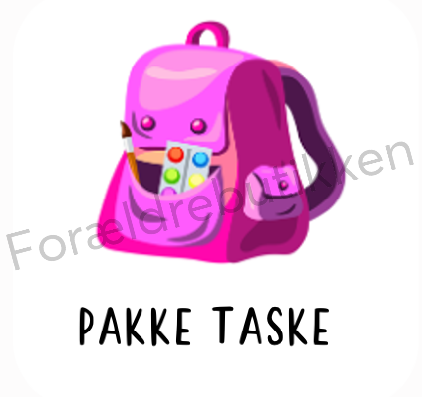 Piktogram Brik - Pakke Taske Pædagogisk Legetøj